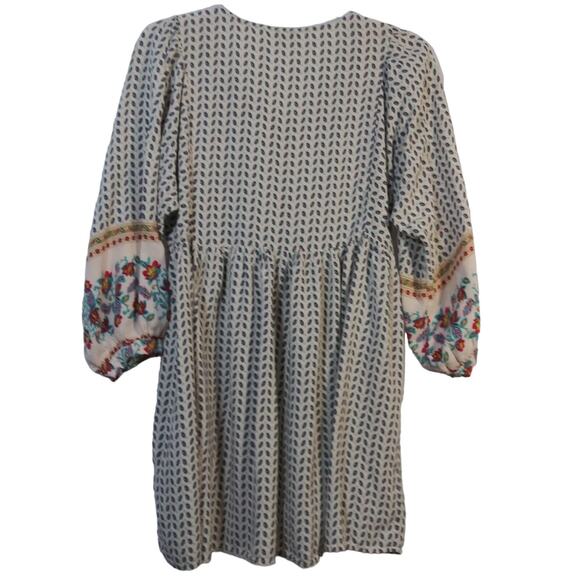 Marabelle Boho Tassel Tie Light Weight Dress Size M - Picture 2 of 8